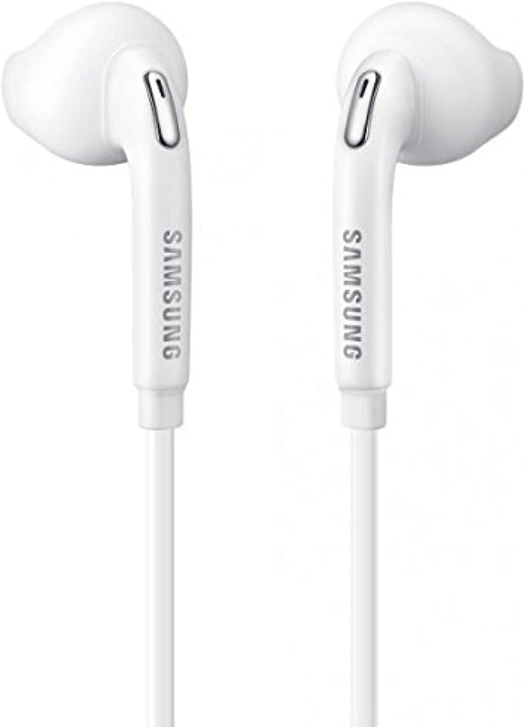 Wired Earphones with Microphone 3.5mm - White - non retail packaging