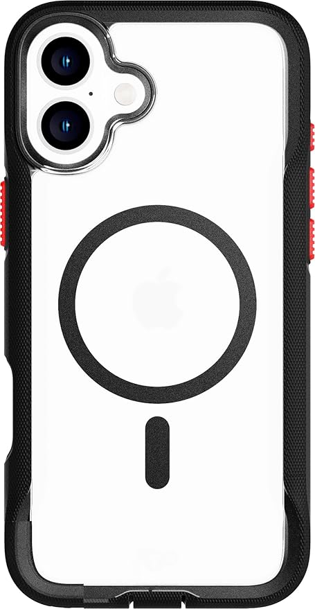 TECH21 EvoPro MagSafe Case for iPhone 16 Plus 6.7" - Clear/Black