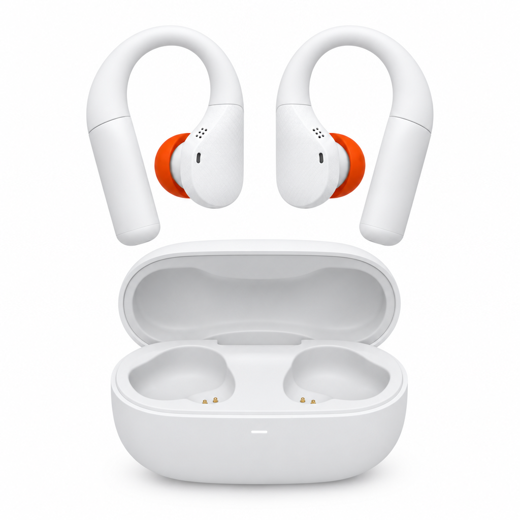 JBL Endurance Peak 4 TWS Sports In-Ear Headphones - White (AU Stock)