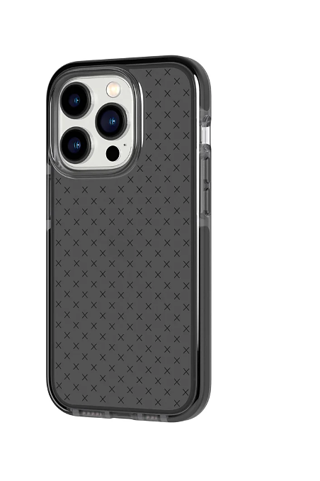 TECH21 EvoCheck Case for iPhone 14 Pro 6.1" - Smokey Black