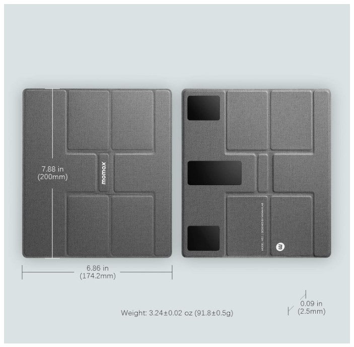 Momax HS2E Fold Smart Stand - Dark Grey