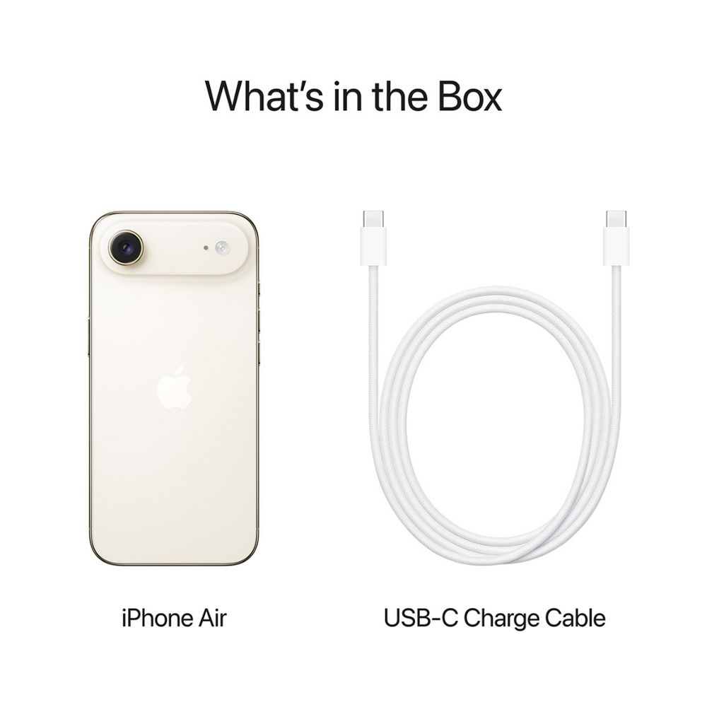 Apple iPhone 17 Air 6.5-inch 512GB - Light Gold (Australia Stock)
