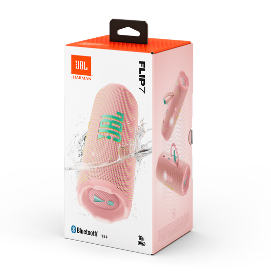 JBL Flip 7 Portable Bluetooth Speaker - Pink (Australia Stock)
