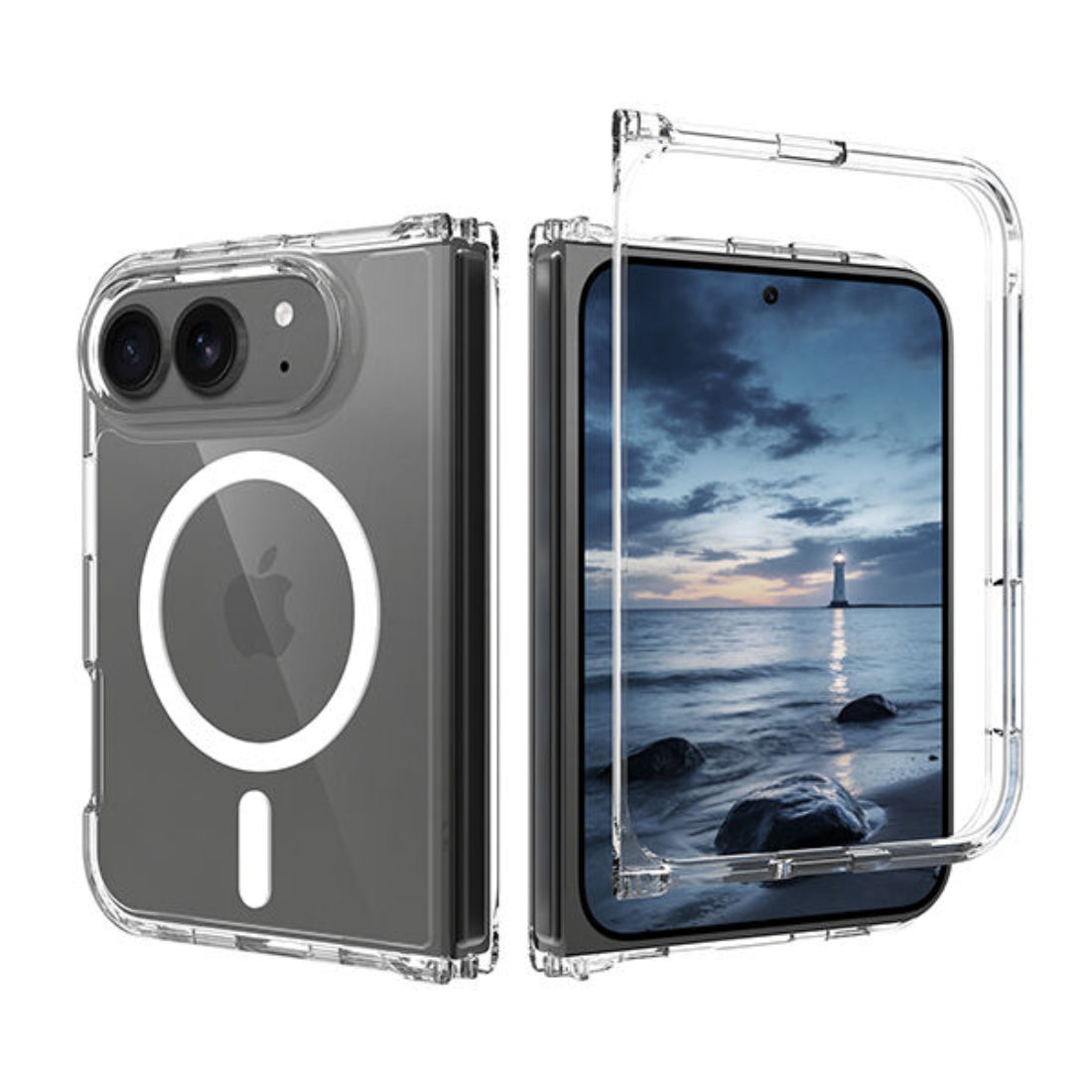 Kore Clarity MagSafe Case for iPhone Duo 2026 - Clear