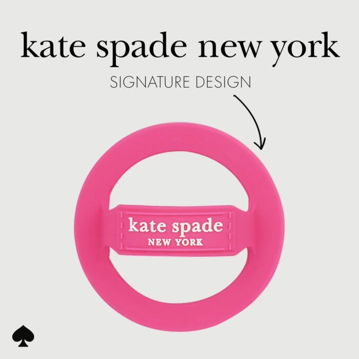 KATE SPADE - Loop Ring MagSafe - Pom Pom Pink