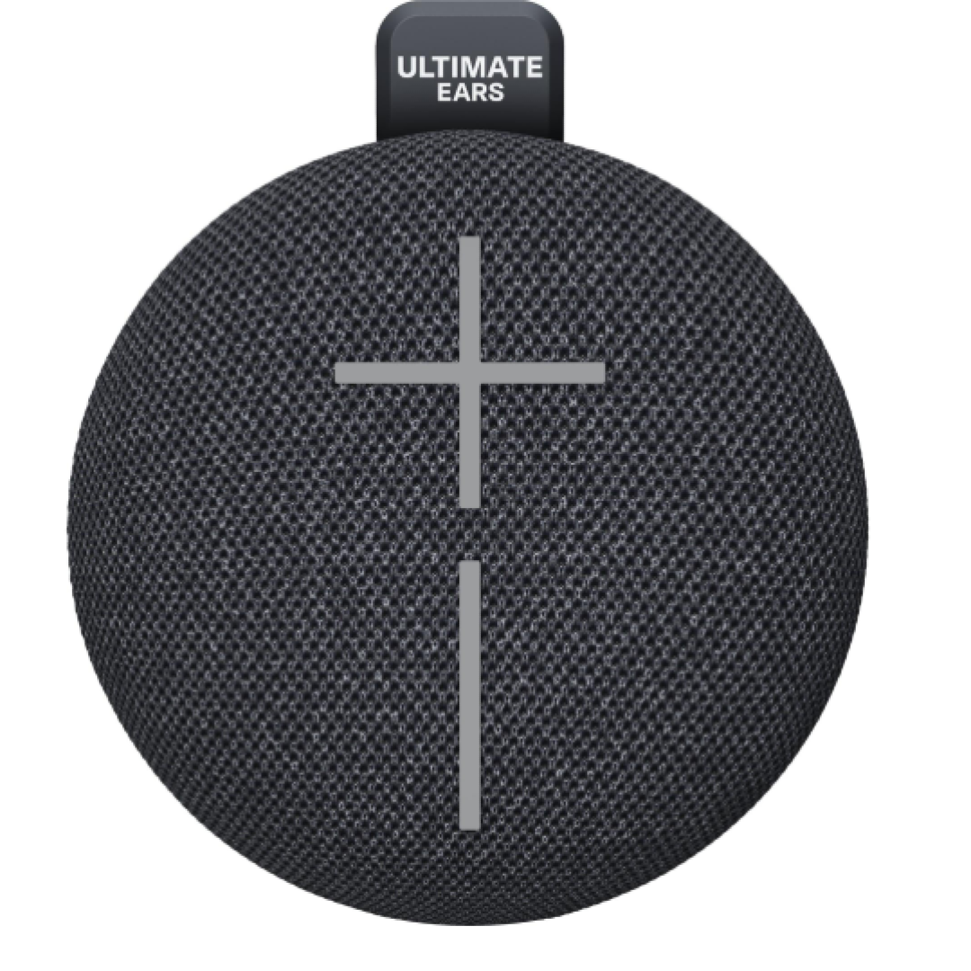 Ultimate Ears MINIROLL Portable Bluetooth Speaker - Black (Australia Stock)
