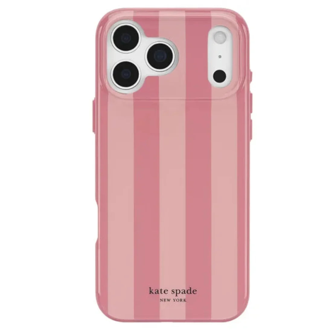 Kate Spade Bold Strip Rose Coral MagSafe Case for iPhone 18 Pro Max 2026 - Pink