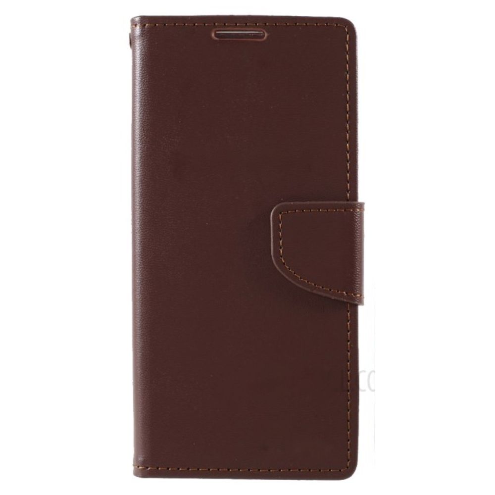 BRAVO Diary TPU Book Case - Samsung GALAXY S21 PLUS - BROWN