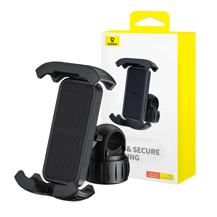 BASEUS QuickGo Series Bike Phone Mount Cluster (Black)