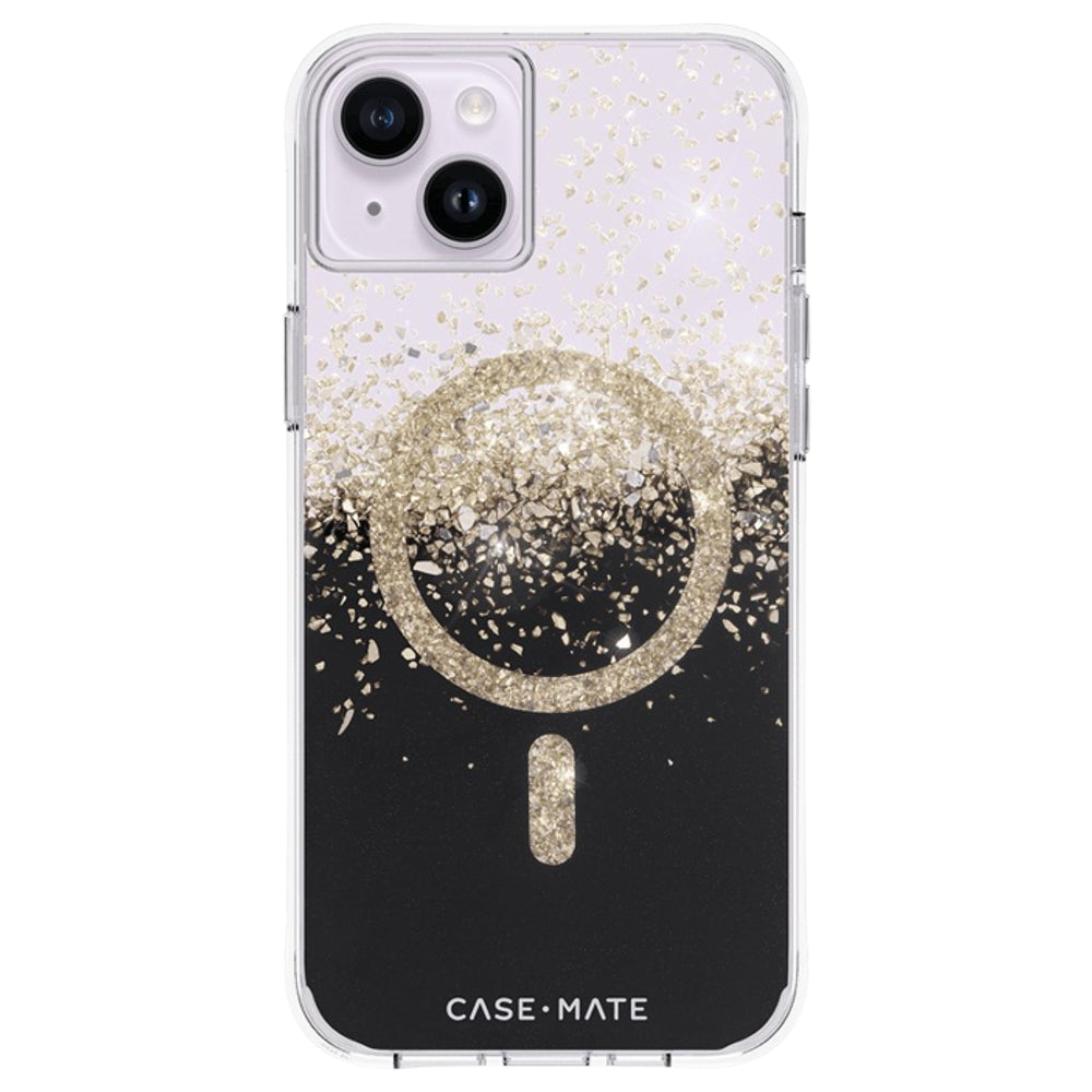 CASE MATE Hardshell Case with Magsafe for iPhone 14 (6.1') Karat Onyx