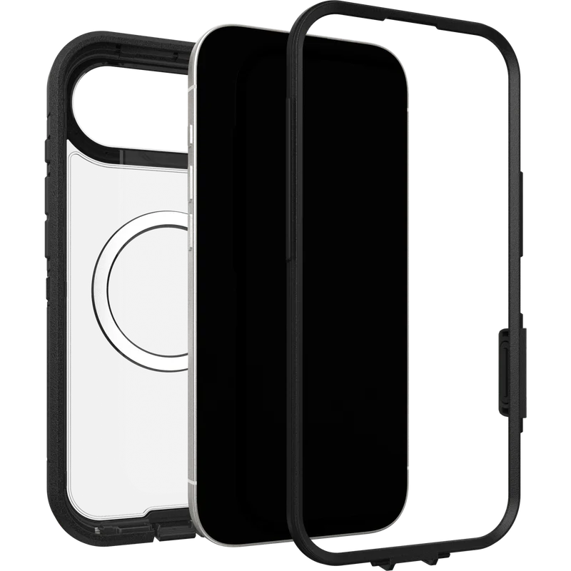 OtterBox Defender XT Pro MagSafe & Cam Ctrl Suits - iPhone 17 Air - Dark Side 2025 (Clear / Black)