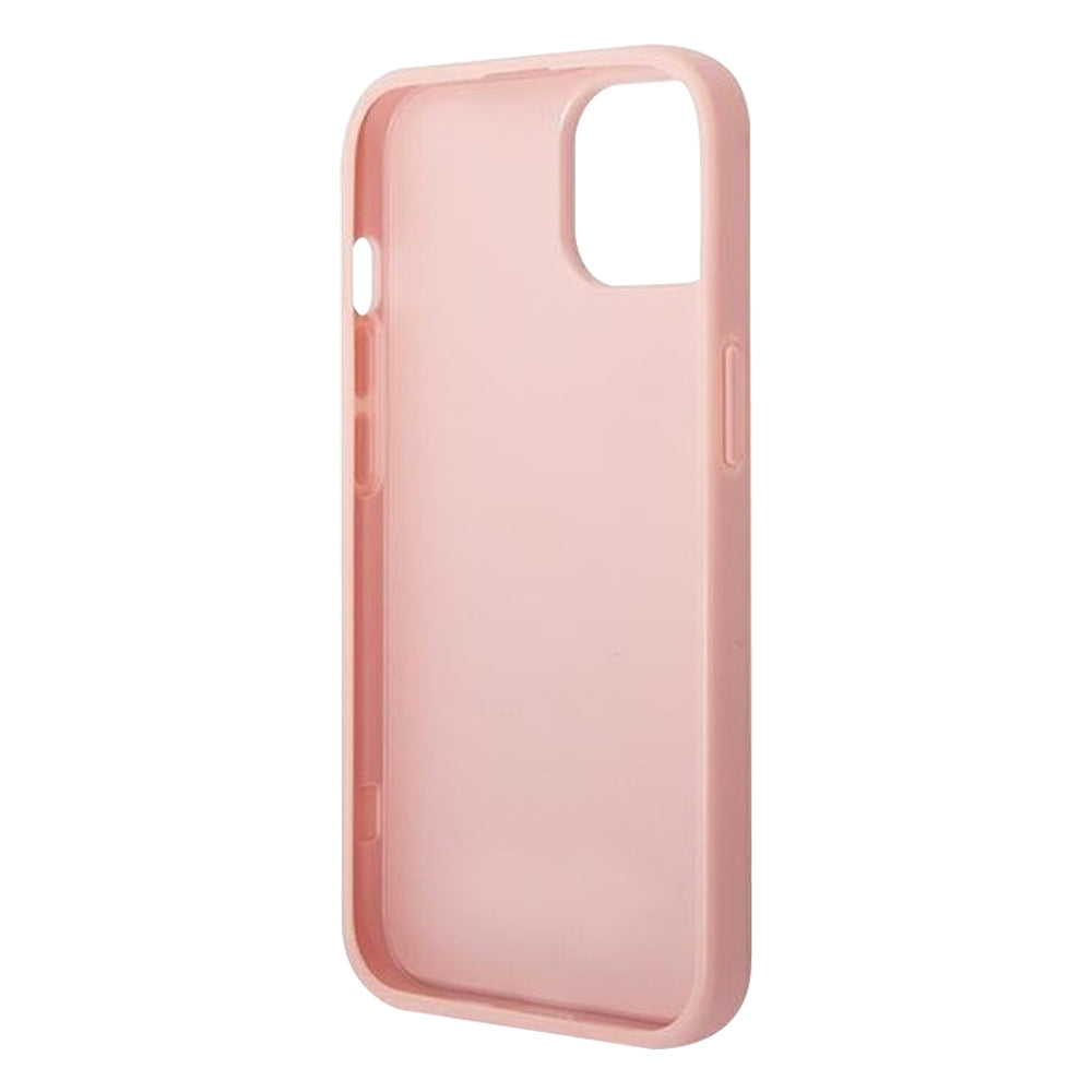 Guess Glitter Flakes Case iPhone 14 Plus 6.7" - Pink - 1