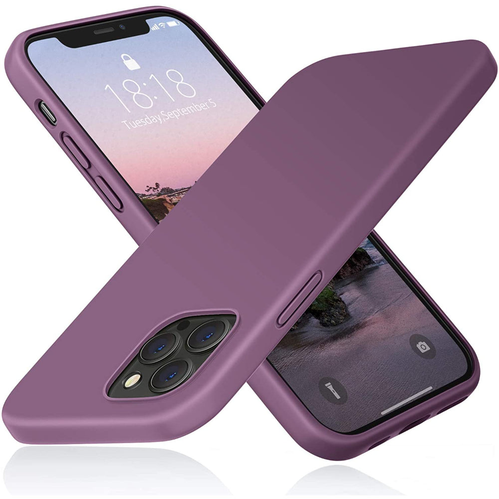 HANA TPU Jelly Case - APPLE iPhone 12 / 12 Pro 6.1' - PURPLE