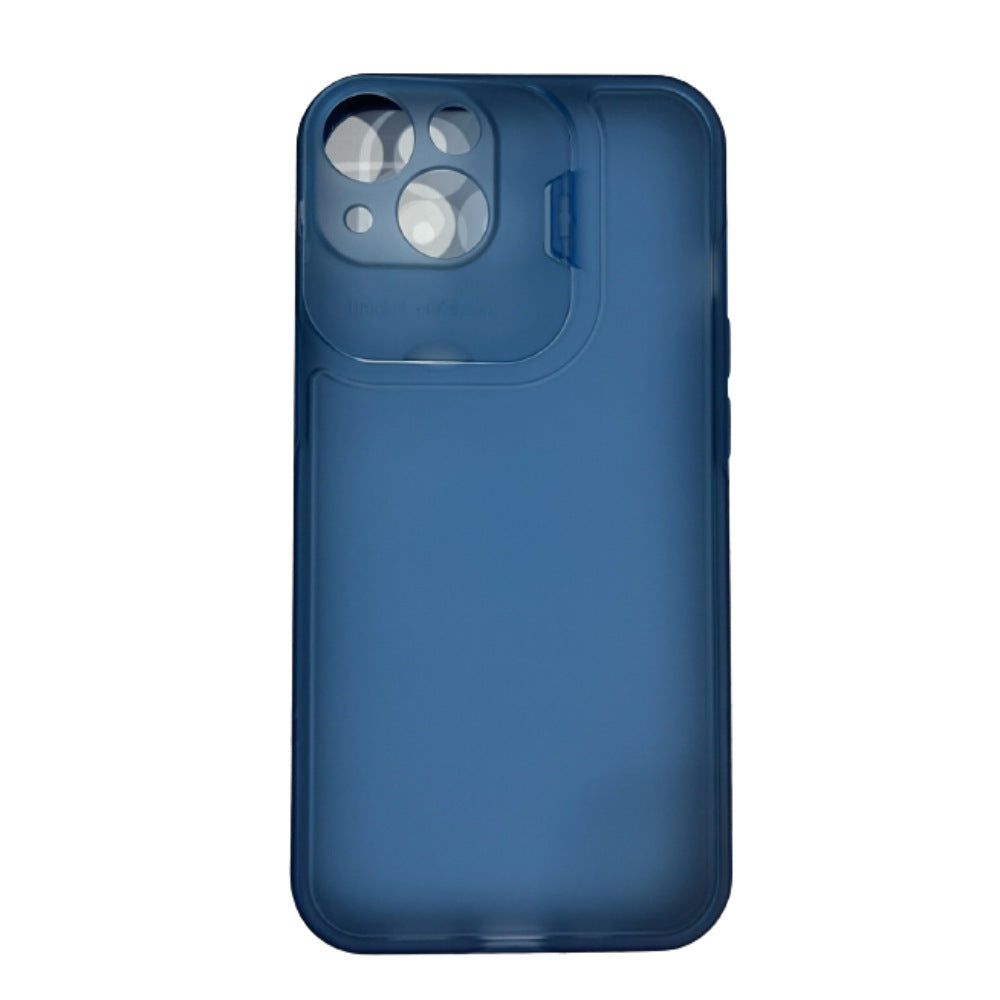 HARD CASE w/ CAMERA PROTECTOR for iPHONE 13 (6.1') - BLUE