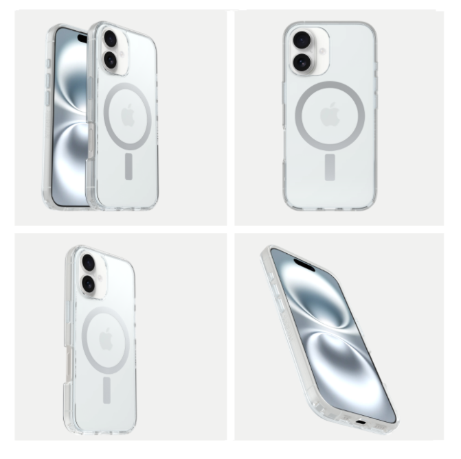 OtterBox Symmetry MagSafe Case for iPhone 16 (6.1") - Clear