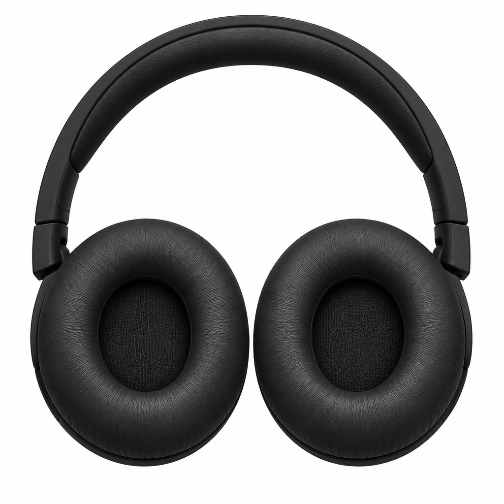JBL Tune 670 Adaptive Noise Cancelling Wireless On-Ear Earphones - Black (Australia Stock)