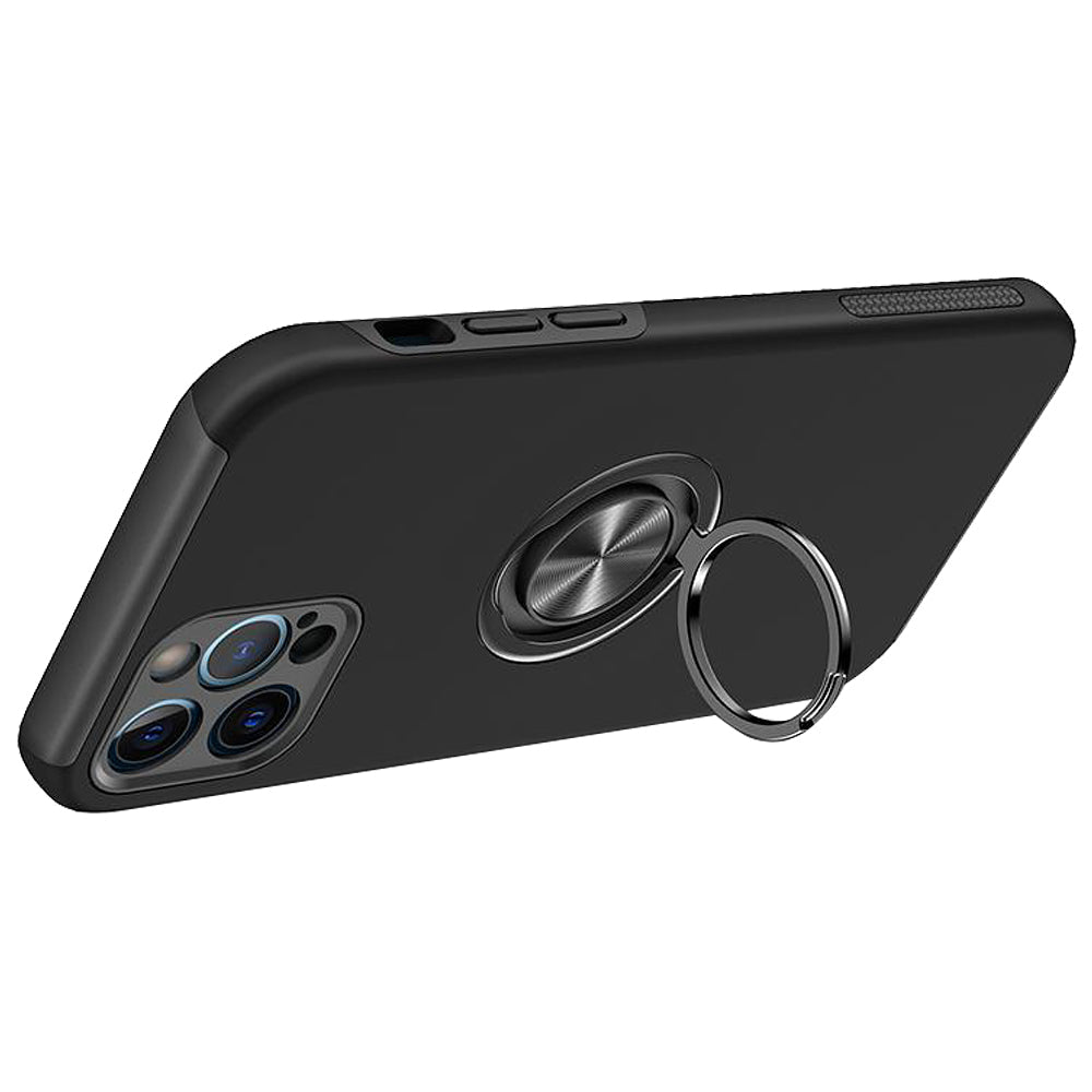 KingLink Armor Ring Hard Case iPhone 13 Pro (6.1') - Black