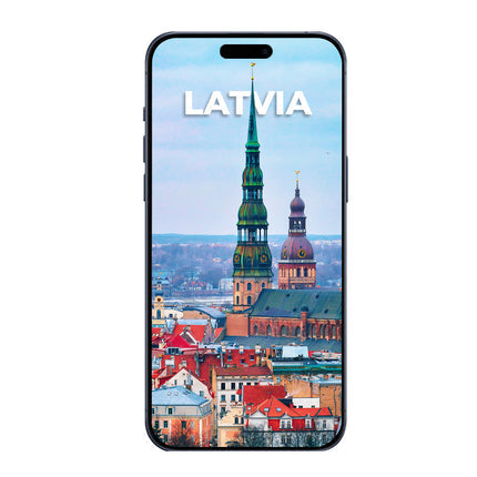Latvia 20GB 30 Days Data Plan