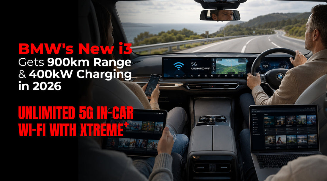 BMW's New i3 Gets 900km Range & 400kW Charging