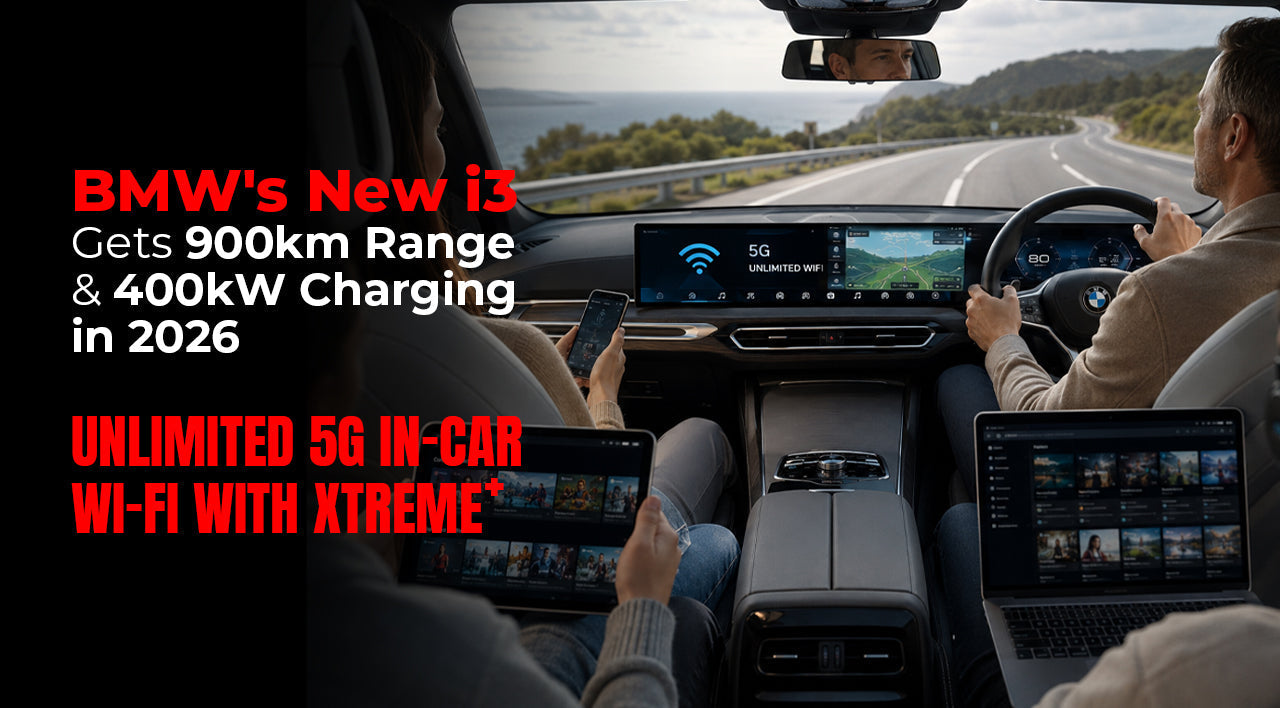 BMW's New i3 Gets 900km Range & 400kW Charging