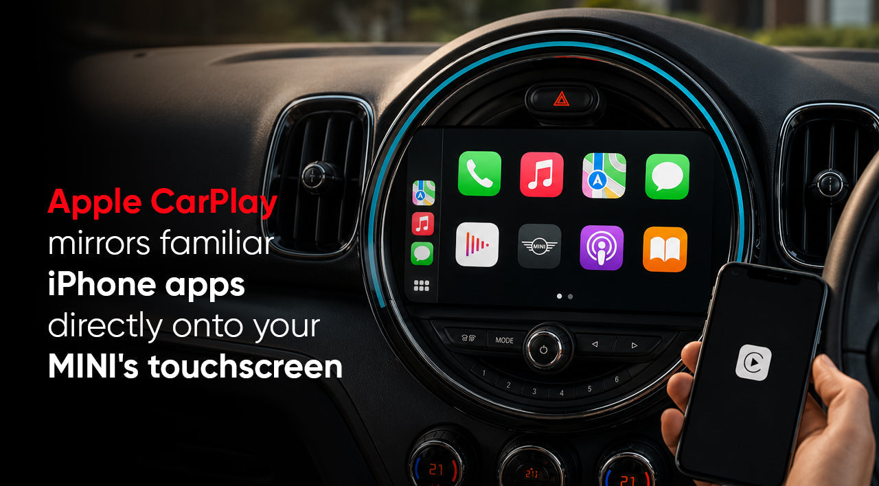 MINI Connected vs Apple CarPlay