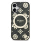 Guess 4G Peony Edition (MS) for iPhone 17 - Black / Gold