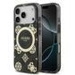 Guess 4G Peony Edition (MS) for iPhone 17 Pro Max - Black / Gold