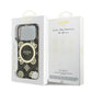 Guess 4G Peony Edition (MS) for iPhone 17 Pro Max - Black / Gold
