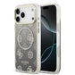 Guess Peony Gradient Glitter (MS) for iPhone 17 Pro Max - Grey