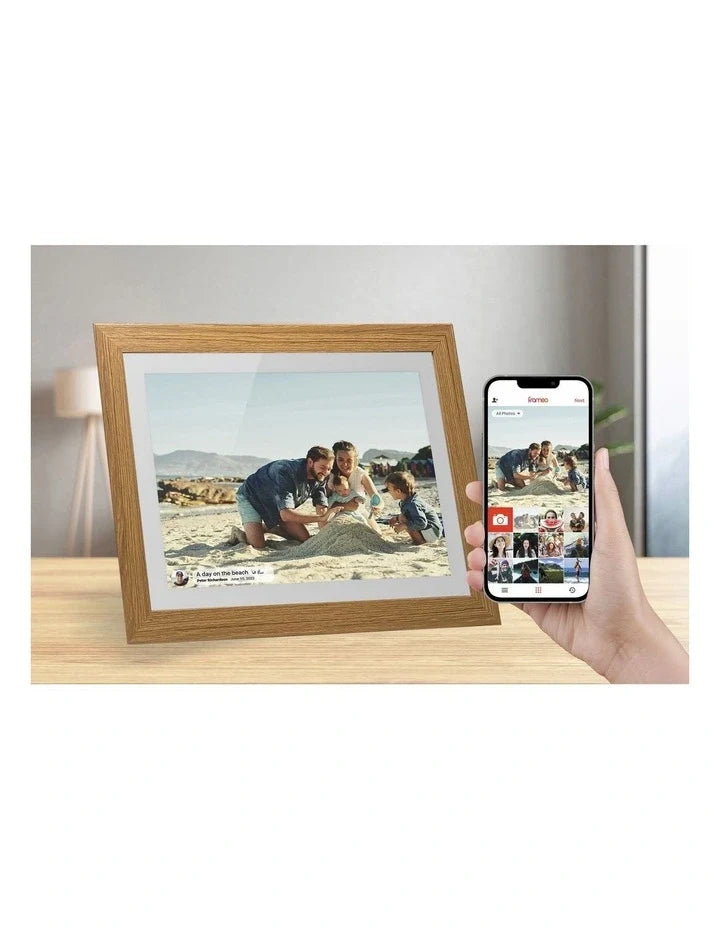 FotoStream 15.6-inch WiFi Digital Photo Frame with 3 Interchangeable Frames (AU Stock)