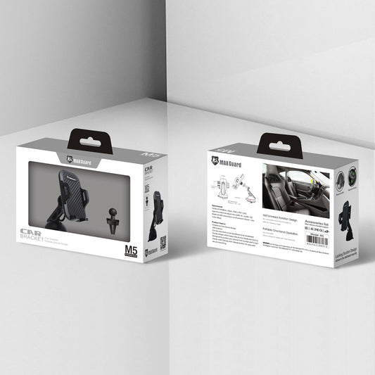 MaxGuard M5 - Universal Windscreen Car Holder (SHORT)