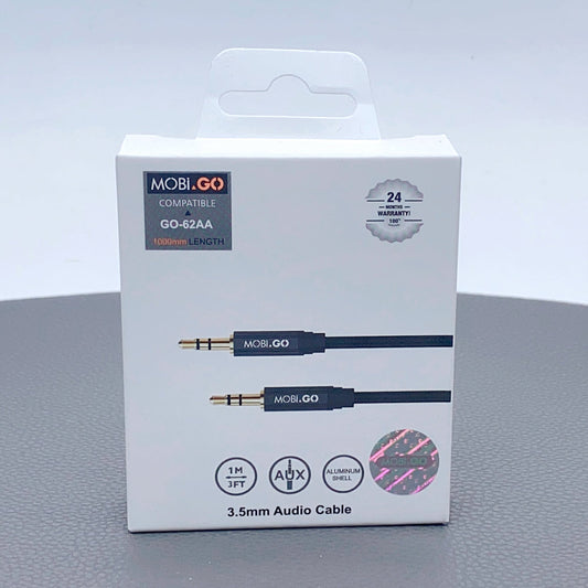 MOBiGO AUX 3.5MM AUDIO CABLE (Model: GO-62AA)
