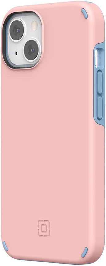Incipio DUO for iPHONE 13 (6.1') - ROSE PINK / POWDER BLUE