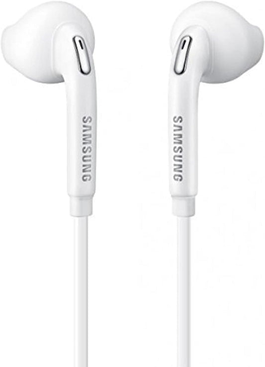 Wired Earphones with Microphone 3.5mm - White - non retail packaging