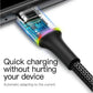 BASEUS - CAFULE Cable USB For TYPE C 3A 0.5m for iPhone 15 16 Series - Black
