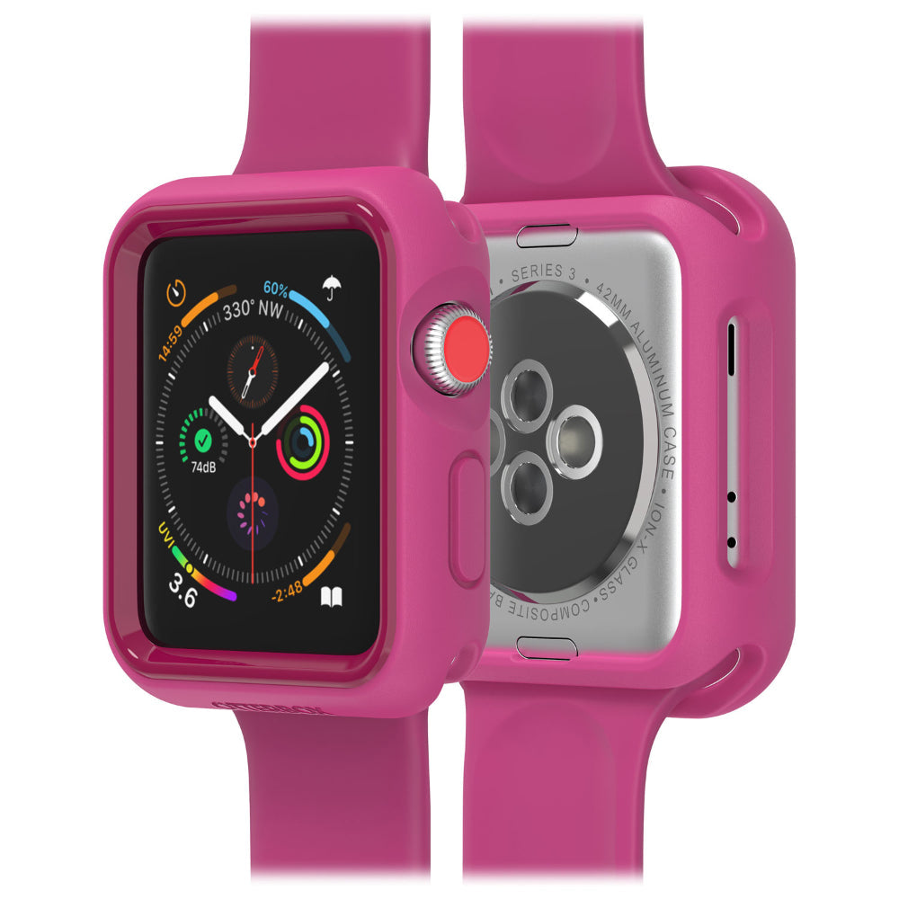OtterBox-EXO-Edge-Case-Apple-Watch-Series-3-42mm-Pink-Front-Back