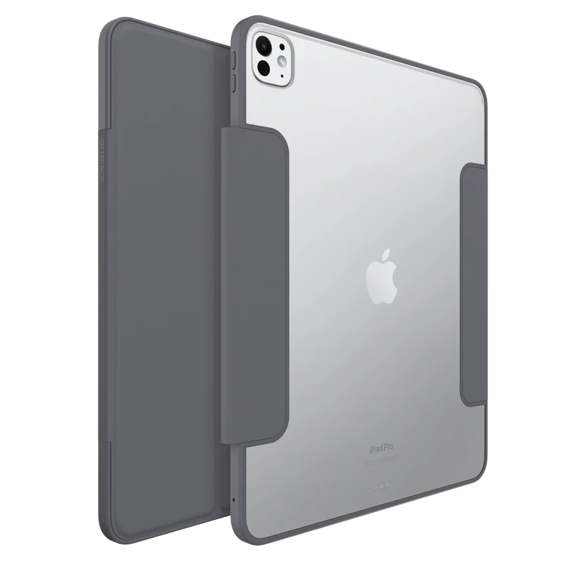 OtterBox SYMMETRY FOLIO Case for Apple iPad Pro 11'' (M4 / M5) - Clear / Dark Grey