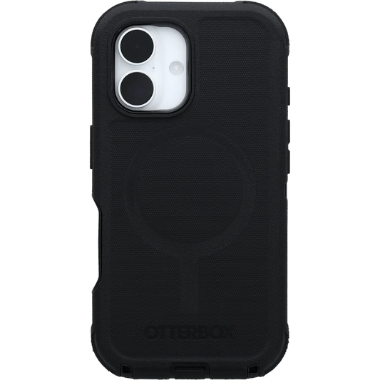 OtterBox Defender (MagSafe) Case for iPhone 16 6.1" - Black
