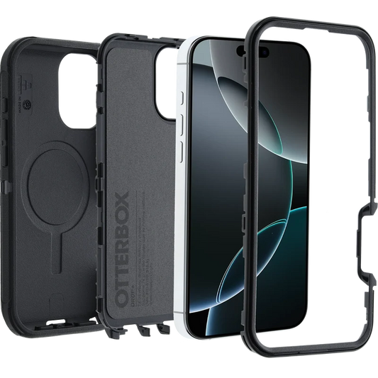 OtterBox Defender (MagSafe) Case for iPhone 16 Pro 6.3" - Black