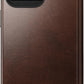 NOMAD Leather Folio Ecco - iPhone 15 6.1" - BROWN