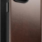 NOMAD Leather Folio Ecco - iPhone 15 6.1" - BROWN