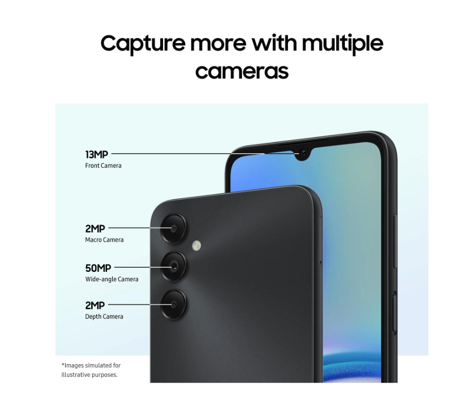 HANDSET - Samsung Galaxy A05s (Dual Sim) 128GB - Black