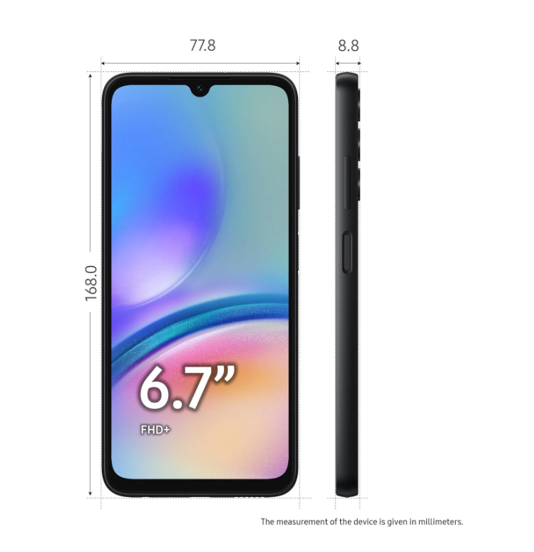 HANDSET - Samsung Galaxy A05s (Dual Sim) 128GB - Black