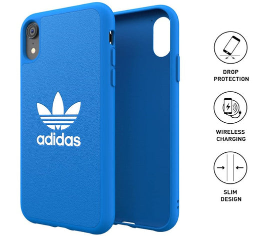 Adidas Original Basic Moulded Case for iPhone XR 6.1" - Blue