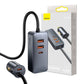 Baseus Share Together PPS Multi-port Fast Charging Car Charger with Extension Cord 120W 2U+2C