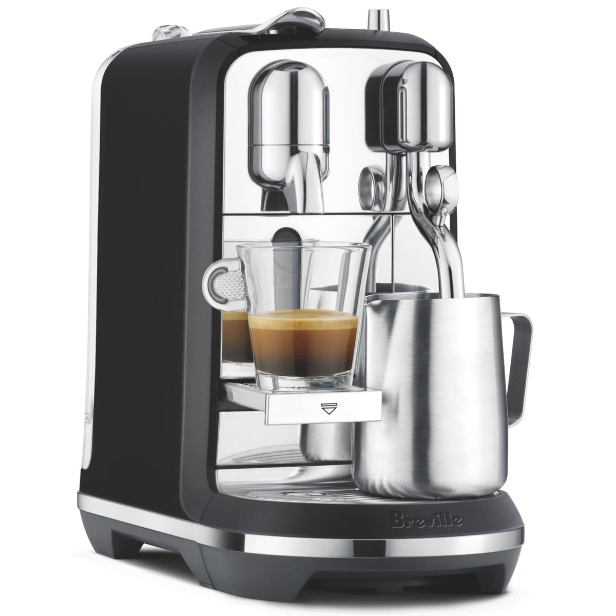 Breville Nespresso Creatista Plus Coffee Machine - Black Truffle