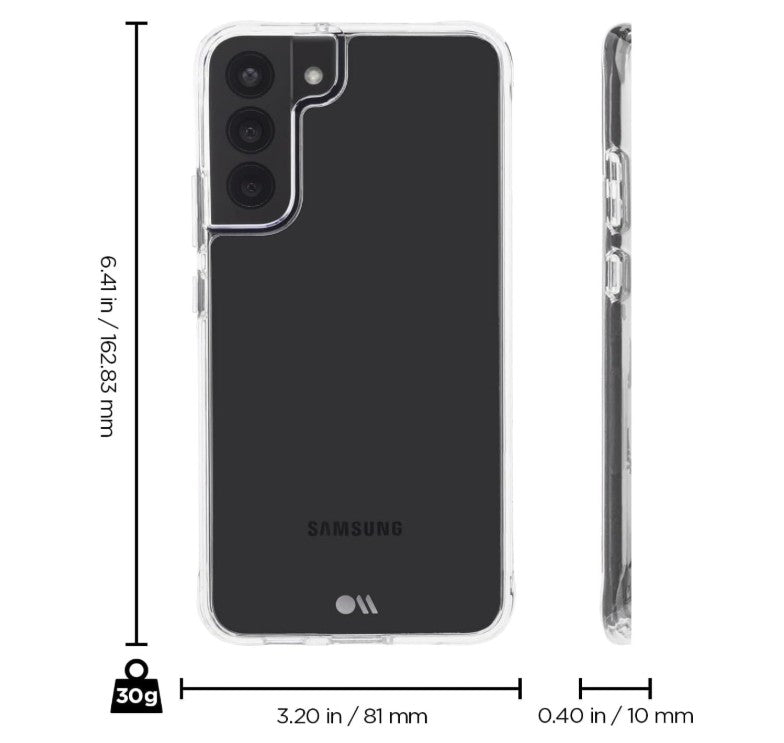 CASE MATE Tough Case for Samsung S22 6.1" [G901] - Clear