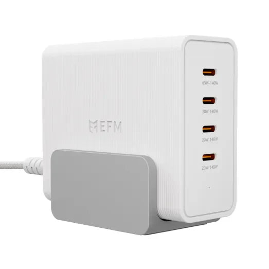 EFM 140W DESKTOP POWER STATION WITH GaN - White