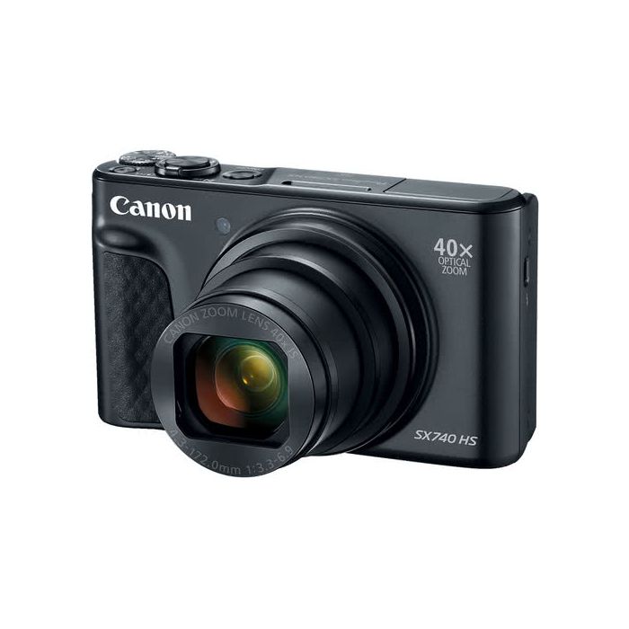 Canon PowerShot (SX740) HS Digital Camera - Black