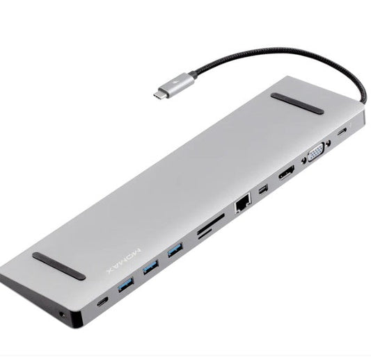 Momax OneLink 12 in 1 Type C Hub PD Docking Station